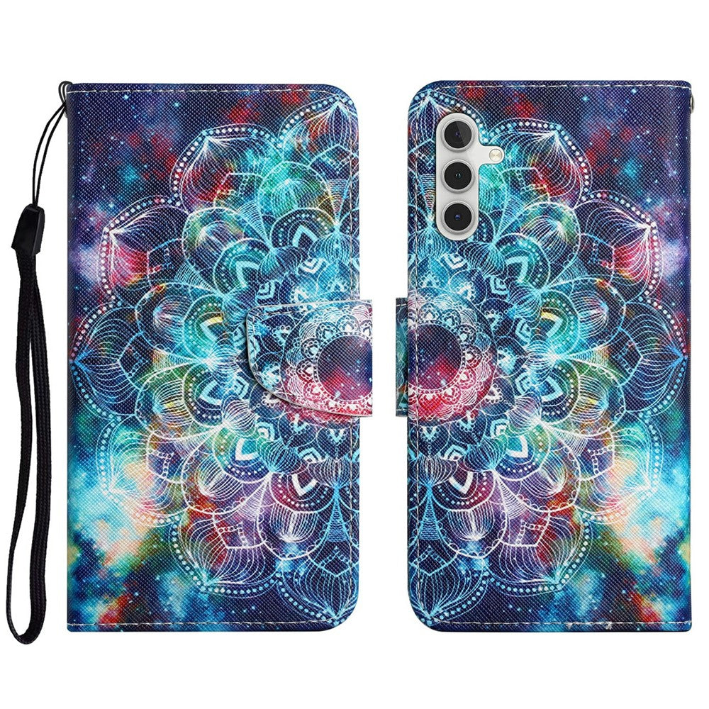 For Samsung Galaxy A26 5G / A16 5G / A16 4G Case Pattern Printing Protective Leather Folio Phone Cover