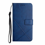 For Samsung Galaxy A06 4G Leather Case Line Pattern Wallet Phone Cover