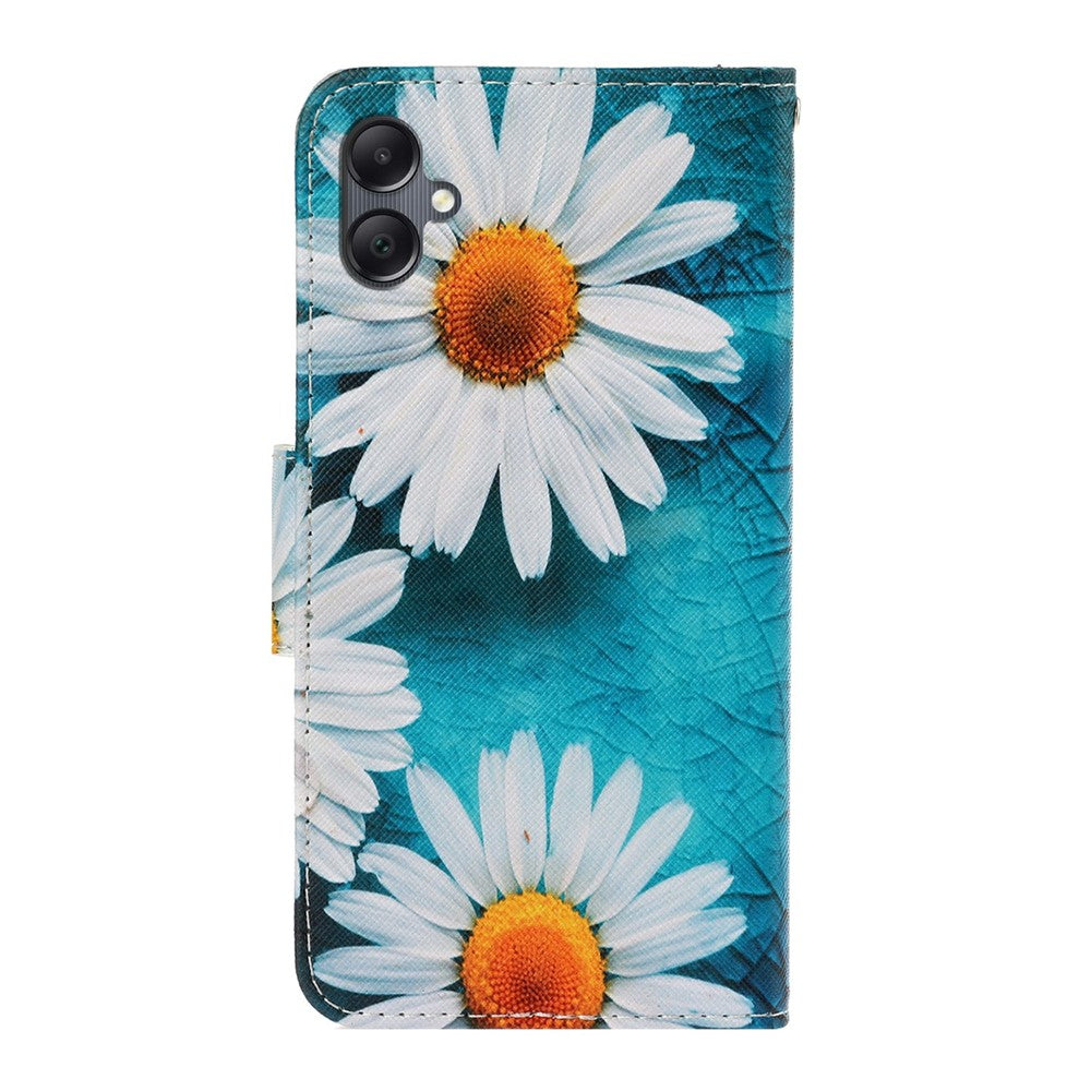 For Samsung Galaxy A06 4G Case Pattern Printing Protective Leather Folio Phone Cover