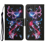 For Samsung Galaxy A06 4G Case Pattern Printing Protective Leather Folio Phone Cover