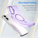 iPhone 16 Skal MagSafe TPU/PC Matt - Mörklila