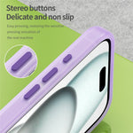 iPhone 16 Skal MagSafe TPU/PC Matt - Mörklila