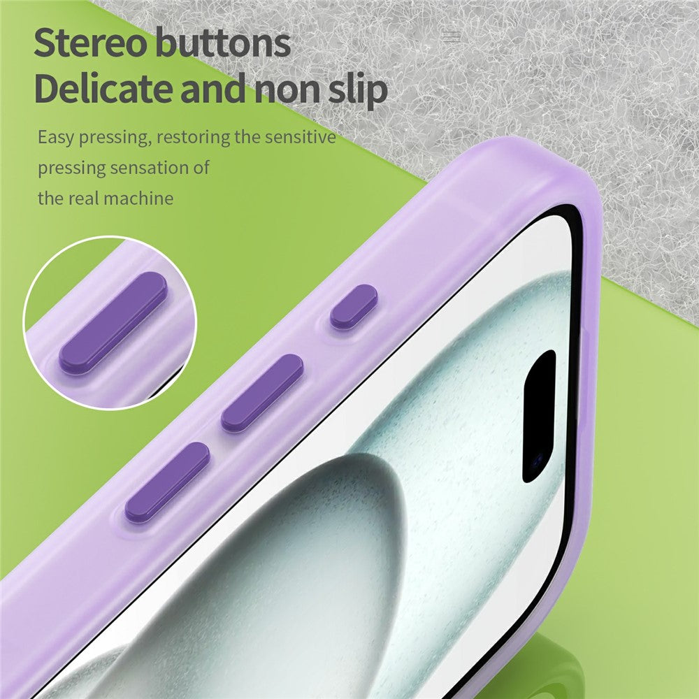 iPhone 16 Skal MagSafe TPU/PC Matt - Mörklila