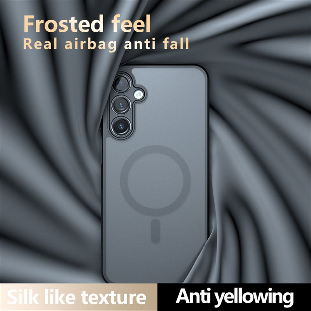 Til Samsung Galaxy A16 5G / A16 4G Magnetisk Cover TPU+PC Mat Telefoncover