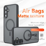Til Samsung Galaxy A16 5G / A16 4G Magnetisk Cover TPU+PC Mat Telefoncover