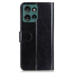 For Motorola Edge 60 Neo 5G / Edge 50 Neo 5G / Moto S50 5G / ThinkPhone 25 5G Case Crazy Horse Texture PU Leather Phone Stand Cover