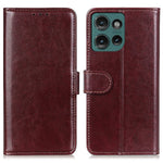 For Motorola Edge 60 Neo 5G / Edge 50 Neo 5G / Moto S50 5G / ThinkPhone 25 5G Case Crazy Horse Texture PU Leather Phone Stand Cover