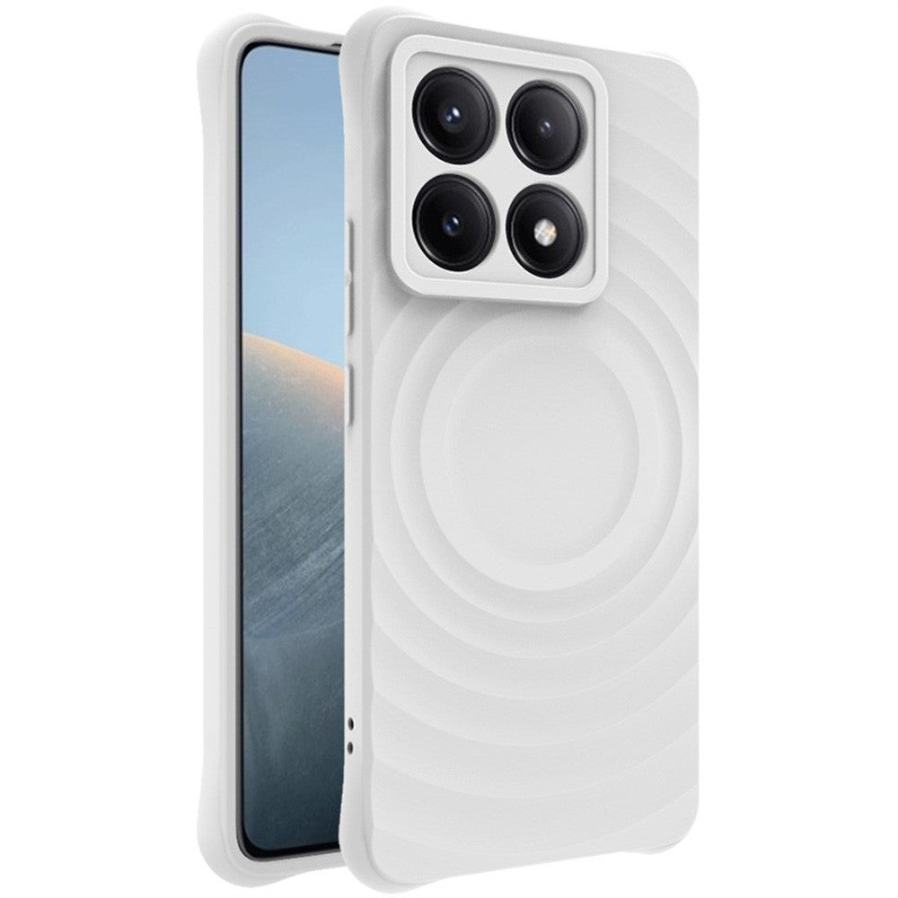 IMAK UC-6 Series for Xiaomi 14T Case Water Drop Texture Anti-Skid Matte TPU Cover