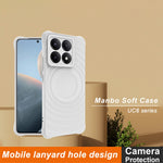 IMAK UC-6 Series for Xiaomi 14T Case Water Drop Texture Anti-Skid Matte TPU Cover