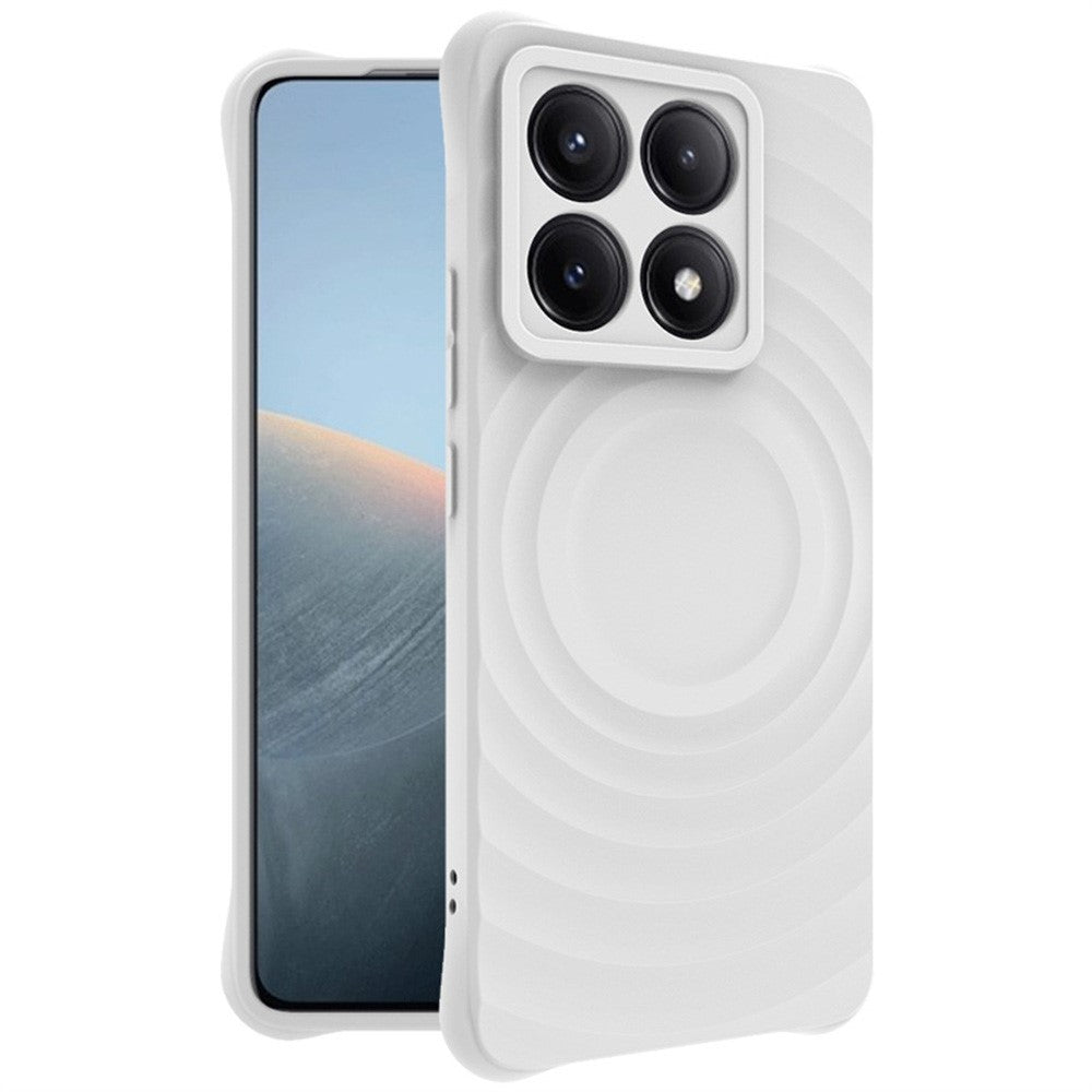 IMAK UC-6 Series for Xiaomi 14T Case Water Drop Texture Anti-Skid Matte TPU Cover