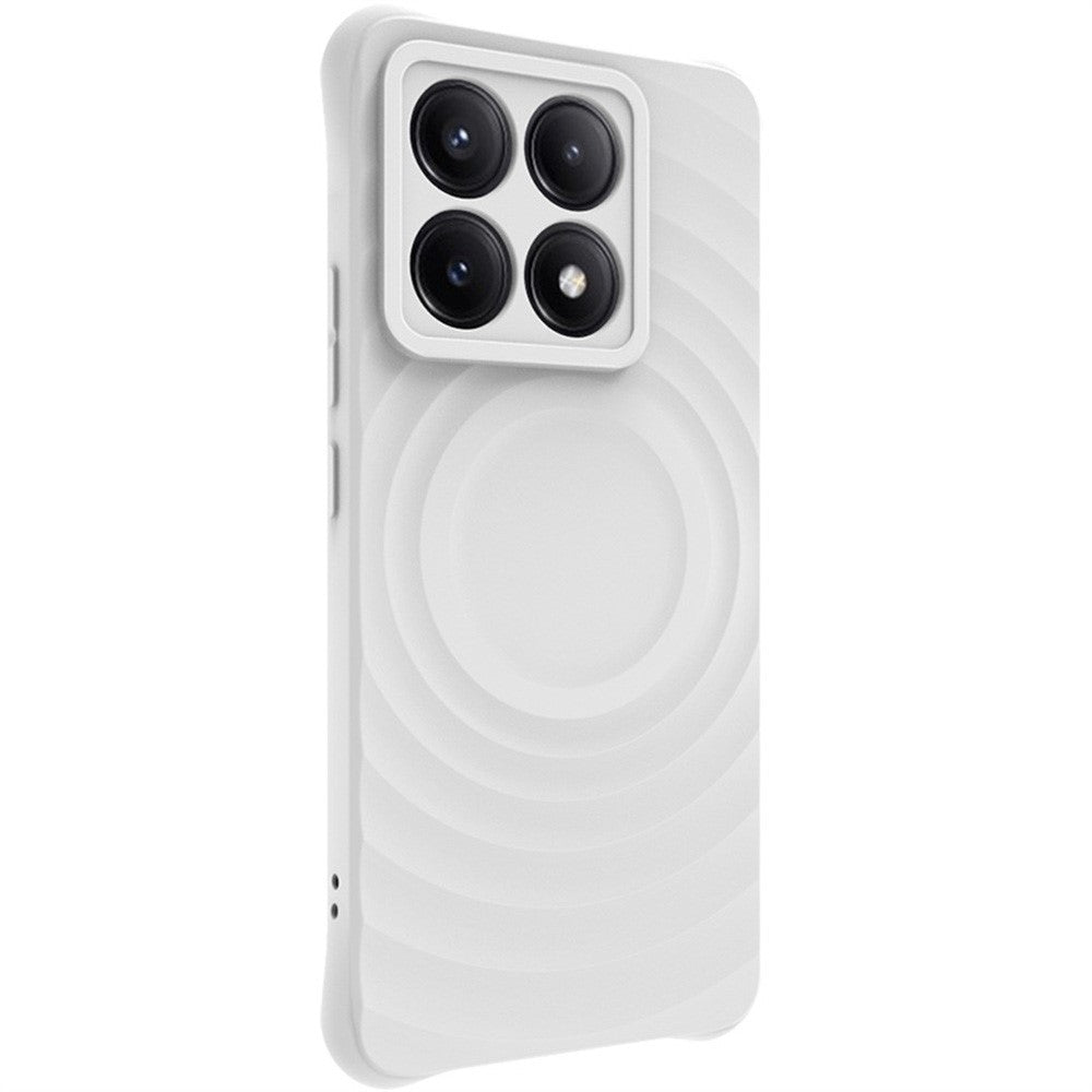 IMAK UC-6 Series for Xiaomi 14T Case Water Drop Texture Anti-Skid Matte TPU Cover