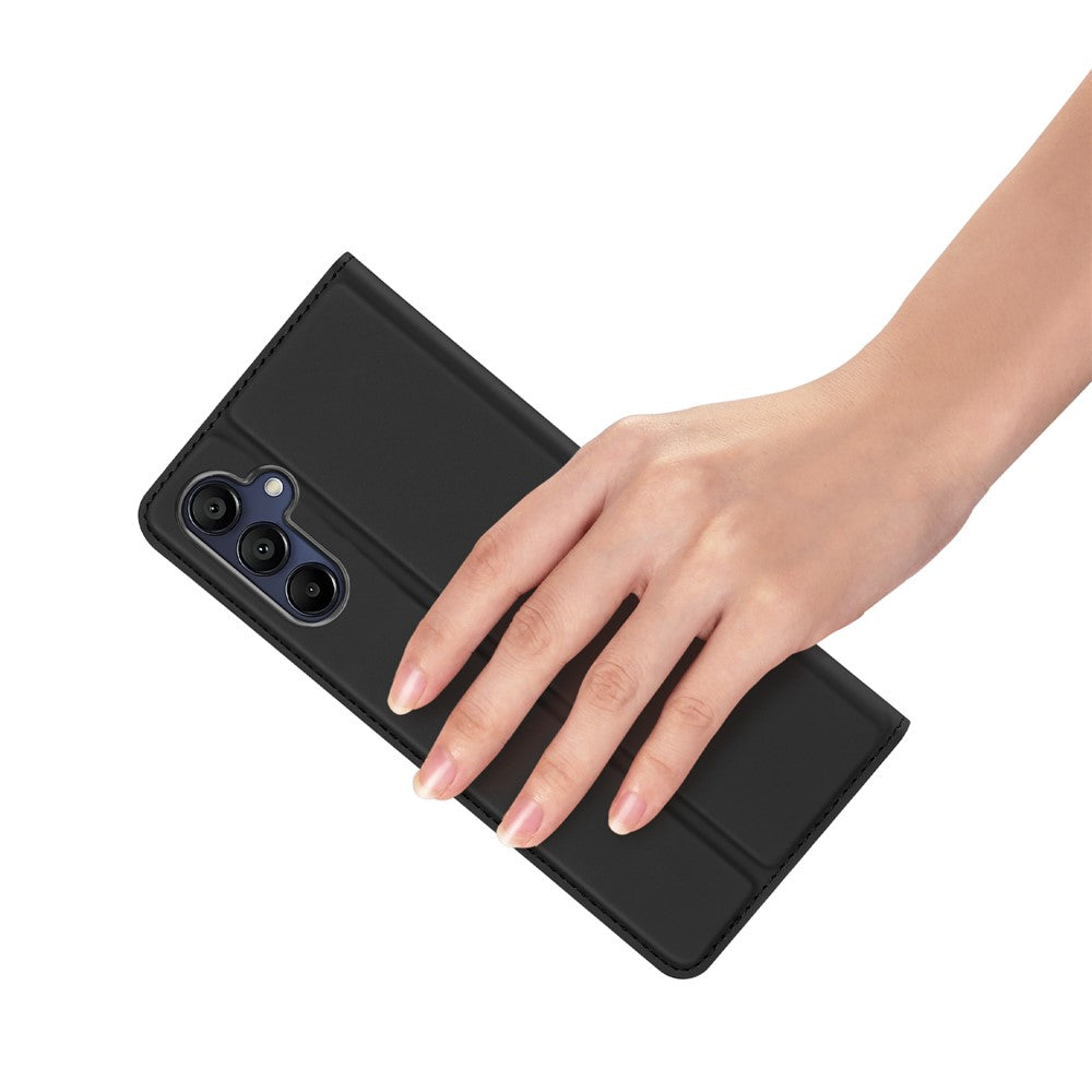 DUX DUCIS Skin Pro-serien för Samsung Galaxy A16 5G / A16 4G-skal i läder med korthållare