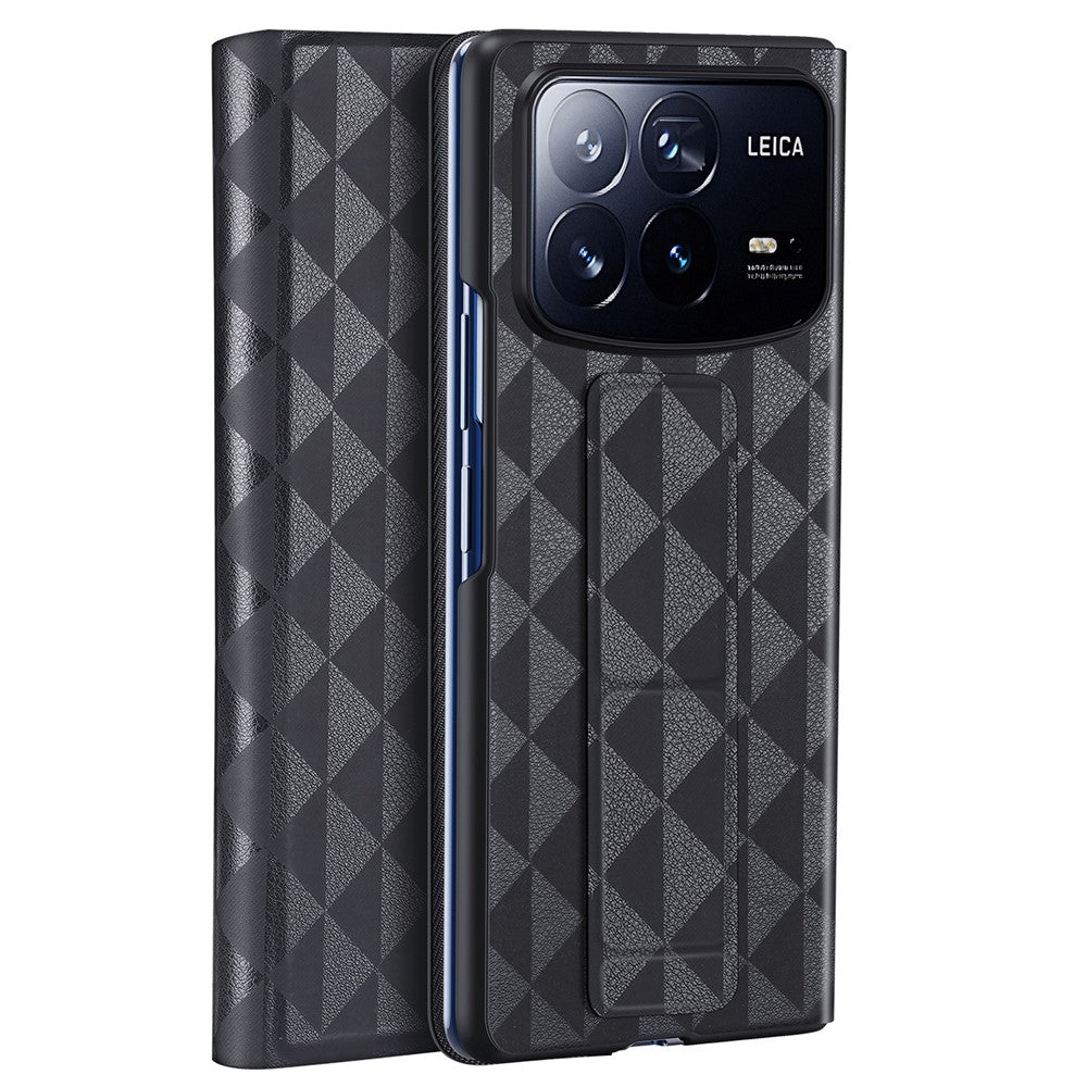DUX DUCIS Fitt Series för Xiaomi Mix Fold 4 5G Läderfodral med Korthållare