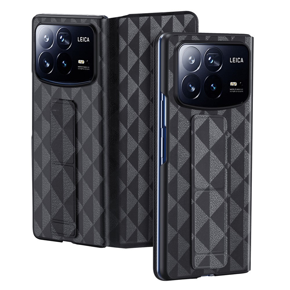DUX DUCIS Fitt Series för Xiaomi Mix Fold 4 5G Läderfodral med Korthållare