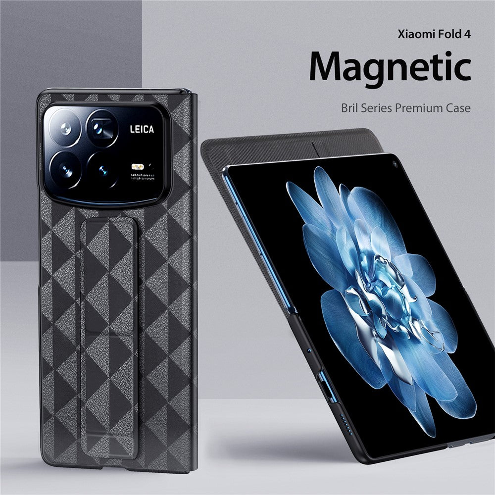DUX DUCIS Fitt Series för Xiaomi Mix Fold 4 5G Läderfodral med Korthållare