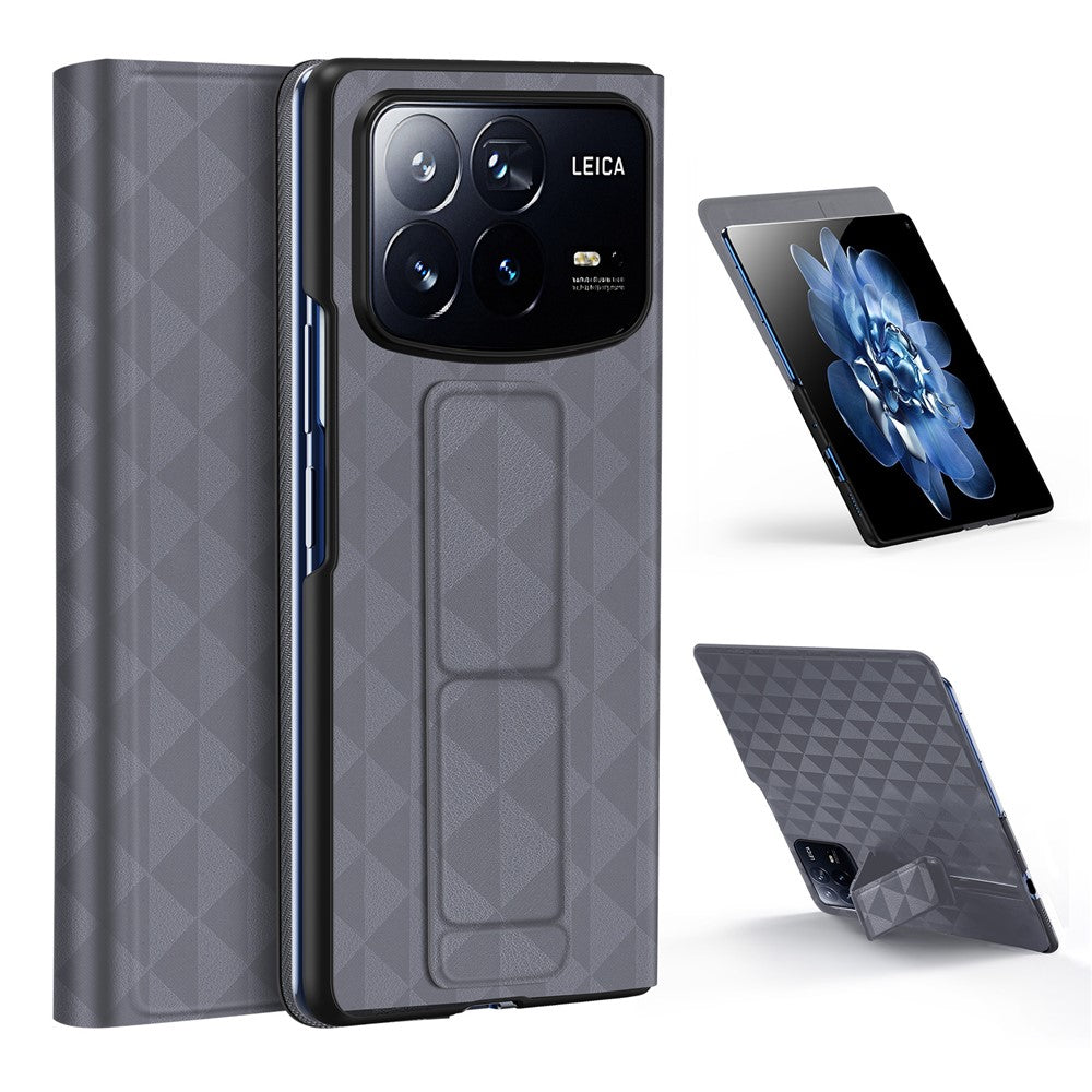 DUX DUCIS Fitt Series för Xiaomi Mix Fold 4 5G Läderfodral med Korthållare