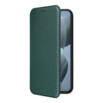 For Xiaomi 14T Case Carbon Fiber Texture Drop-Proof PU Leather Phone Cover