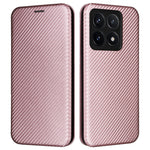 For Xiaomi 14T Case Carbon Fiber Texture Drop-Proof PU Leather Phone Cover