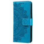 Til Samsung Galaxy A06 4G Etui Præget Totem PU Læder Pung Stativ Telefon Cover