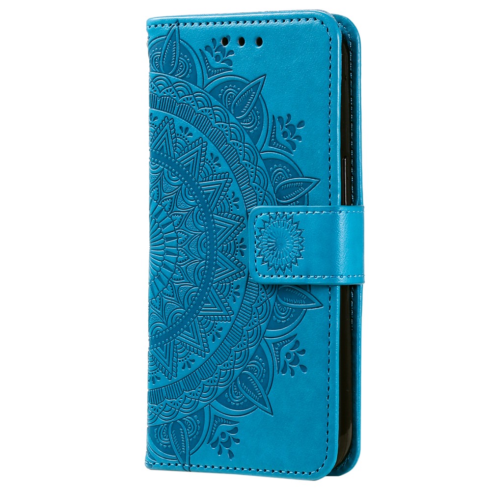 Til Samsung Galaxy A06 4G Etui Præget Totem PU Læder Pung Stativ Telefon Cover