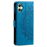 Til Samsung Galaxy A06 4G Etui Præget Totem PU Læder Pung Stativ Telefon Cover
