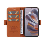 YIKATU YK-003 För Motorola Edge 60 Neo 5G / Edge 50 Neo 5G / Moto S50 5G / ThinkPhone 25 5G Fodral Plånboksfodral Lädermobilfodral Sidospänne