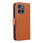 YIKATU YK-003 För Motorola Edge 60 Neo 5G / Edge 50 Neo 5G / Moto S50 5G / ThinkPhone 25 5G Fodral Plånboksfodral Lädermobilfodral Sidospänne