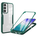 For Samsung Galaxy A18 5G / A18 4G / A17 5G / A17 4G / A16 5G / A16 4G Case Acrylic+TPU Clear Phone Cover with PET Screen Film