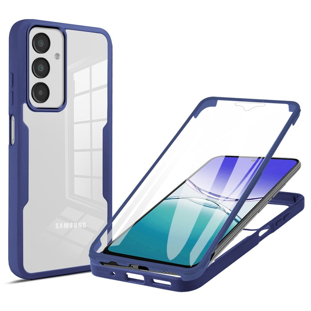 For Samsung Galaxy A18 5G / A18 4G / A17 5G / A17 4G / A16 5G / A16 4G Case Acrylic+TPU Clear Phone Cover with PET Screen Film