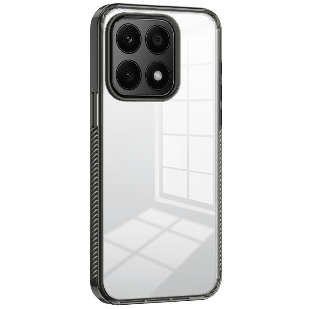 For Honor X8b 4G Clear Phone Case TPU PC Anti-Slip Drop-Proof Back Cover