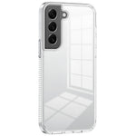 For Samsung Galaxy S22 5G Clear Phone Case TPU PC Anti-Slip Drop-Proof Back Cover