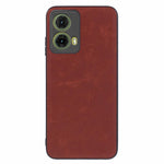 Til Motorola S50 Neo 5G / Moto G85 5G Etui Retro Læderbelagt PC+TPU Telefoncover
