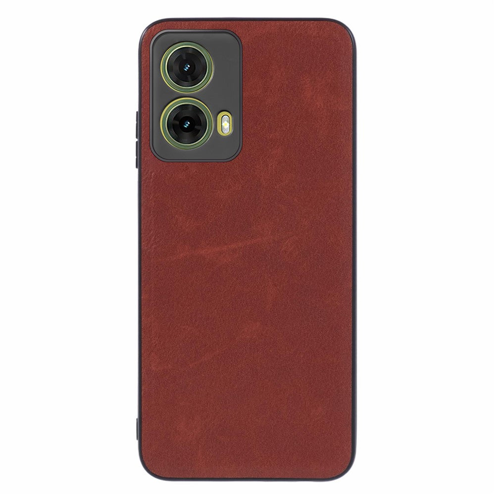 Til Motorola S50 Neo 5G / Moto G85 5G Etui Retro Læderbelagt PC+TPU Telefoncover