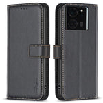 BINFEN COLOR BF17 For Xiaomi 14T Pro Case Wallet Folio Flip Leather Cover