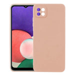 KALEBOL KLB-TPU003 For Samsung Galaxy A22 5G (EU) / (US) Case Anti-Scratch Solid Color TPU Phone Cover