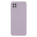 KALEBOL KLB-TPU003 For Samsung Galaxy A22 5G (EU) / (US) Case Anti-Scratch Solid Color TPU Phone Cover