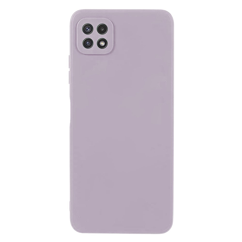 KALEBOL KLB-TPU003 For Samsung Galaxy A22 5G (EU) / (US) Case Anti-Scratch Solid Color TPU Phone Cover