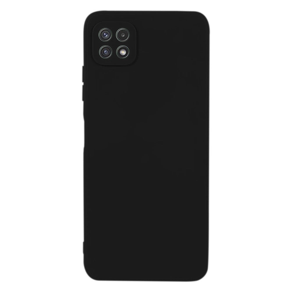 KALEBOL KLB-TPU003 For Samsung Galaxy A22 5G (EU) / (US) Case Anti-Scratch Solid Color TPU Phone Cover