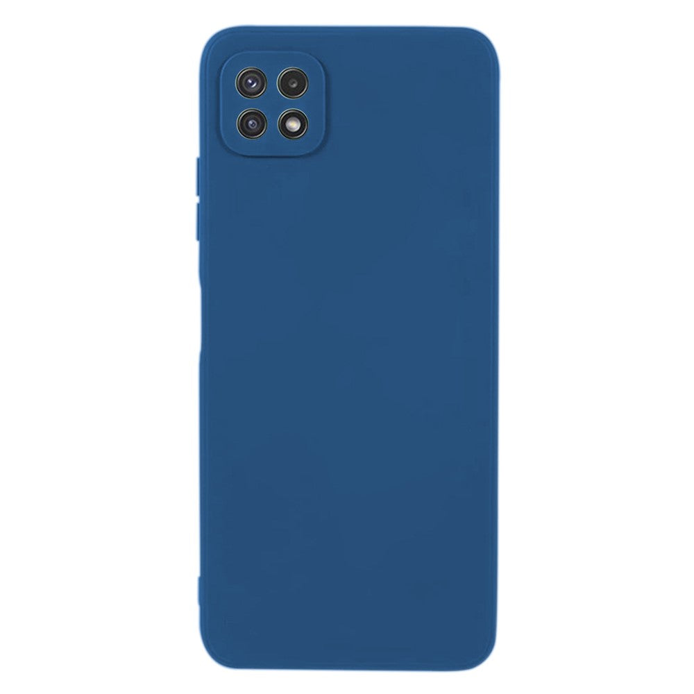 KALEBOL KLB-TPU003 For Samsung Galaxy A22 5G (EU) / (US) Case Anti-Scratch Solid Color TPU Phone Cover
