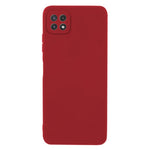 KALEBOL KLB-TPU003 For Samsung Galaxy A22 5G (EU) / (US) Case Anti-Scratch Solid Color TPU Phone Cover