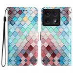 For Xiaomi 14T Wallet Case Printed Pattern Design Leather Phone Cover