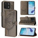 For Xiaomi 14T Pro Wallet Case with Wrist Strap Butterfly Imprint Leather Phone Cover