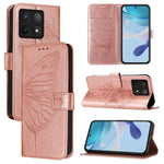 For Xiaomi 14T Pro Wallet Case with Wrist Strap Butterfly Imprint Leather Phone Cover