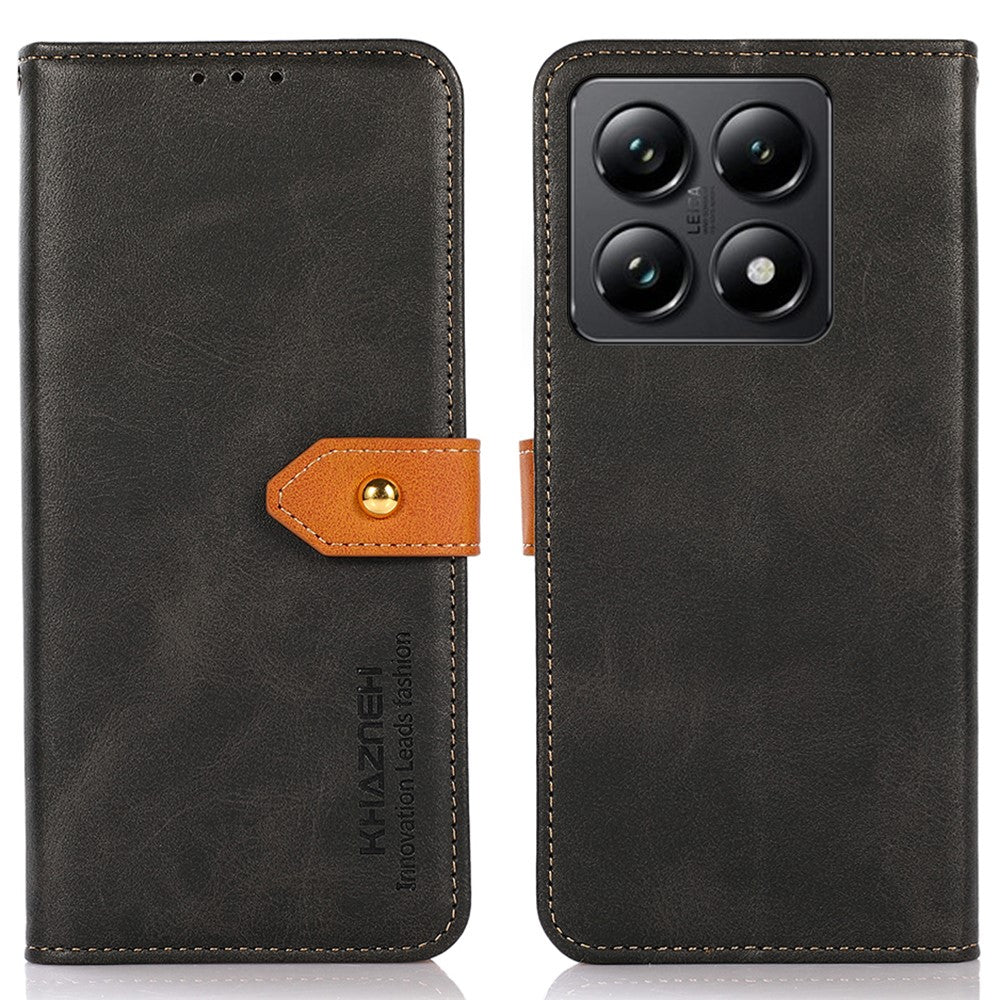 KHAZNEH For Xiaomi 14T Pro Wallet Phone Case Stand Leather Flip Cover