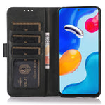 For Xiaomi 14T Case Cowhide Texture Leather Wallet Phone Cover with Stand