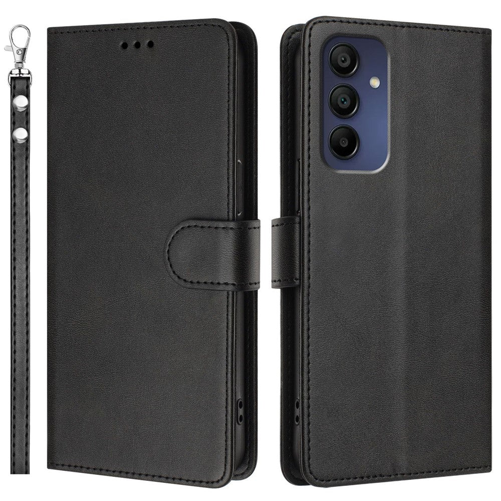 Til Samsung Galaxy A16 5G / A16 4G Etui RFID Blokerende Pung Læder Telefoncover med Rem