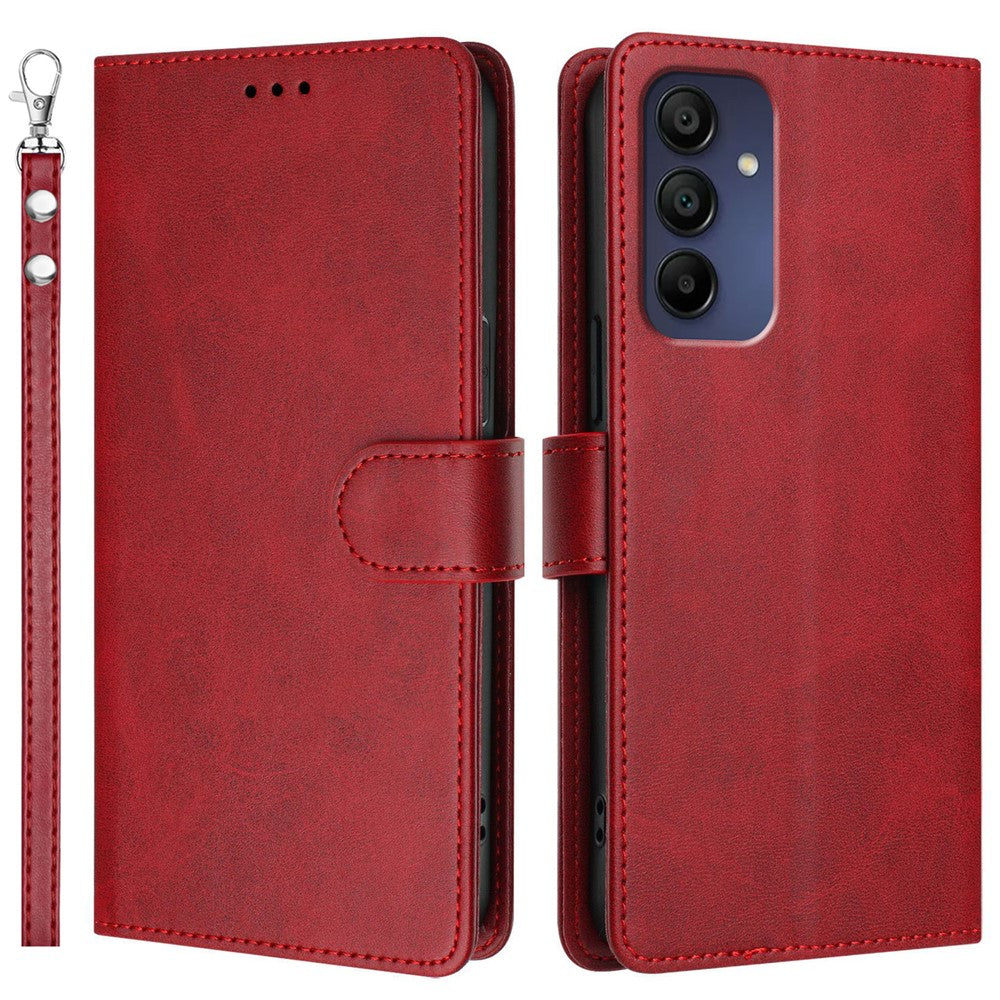 Til Samsung Galaxy A16 5G / A16 4G Etui RFID Blokerende Pung Læder Telefoncover med Rem