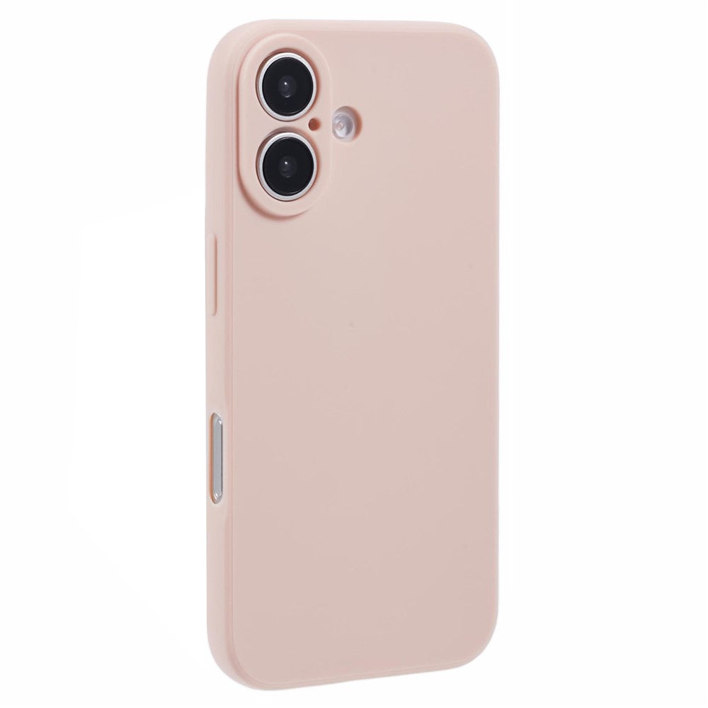 Til iPhone 16 Plus Cover Præcise Udskæringer Lige Kant TPU Stødsikkert Telefoncover