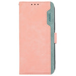 ABEEL For Xiaomi 14T Pro Case Color Splicing Leather Flip Phone Cover RFID Blocking