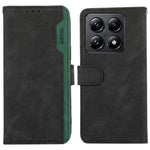 ABEEL For Xiaomi 14T Pro Case Color Splicing Leather Flip Phone Cover RFID Blocking
